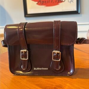 Dr. Martens cherry red, Crossbody Bag with Classic Design, vegan